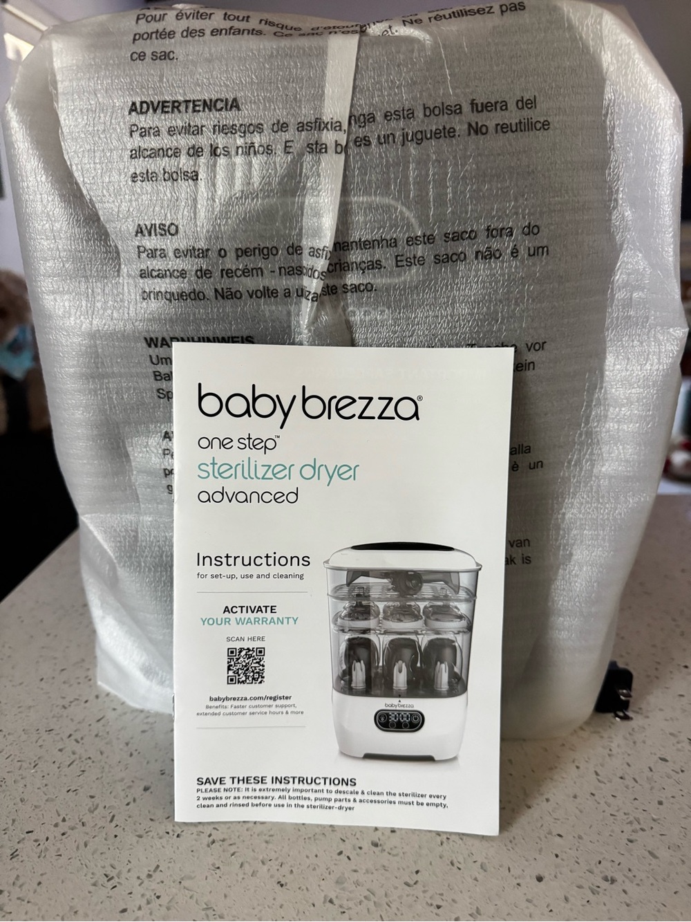 Baby Brezza Black Electric Baby Bottle Sterilizer - Picture 4 of 12